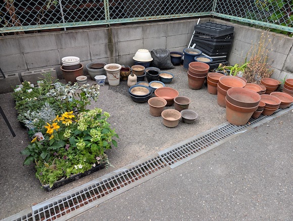 中古植木鉢の在庫状況